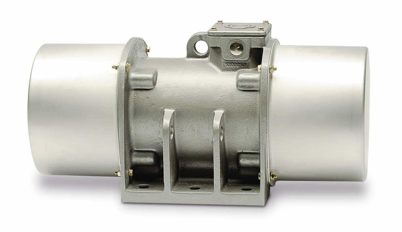 Abbildung eines grauenFRIEDRICH Vibrator Motor with Stainless Steel End Cover FHE-Type